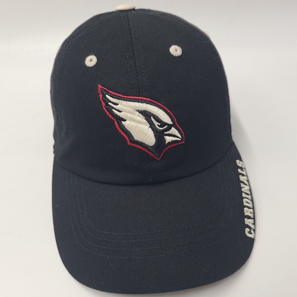 Arizona Cardinals Hat‎ Strapback NFL Team Apparel Black White NFL Football Men